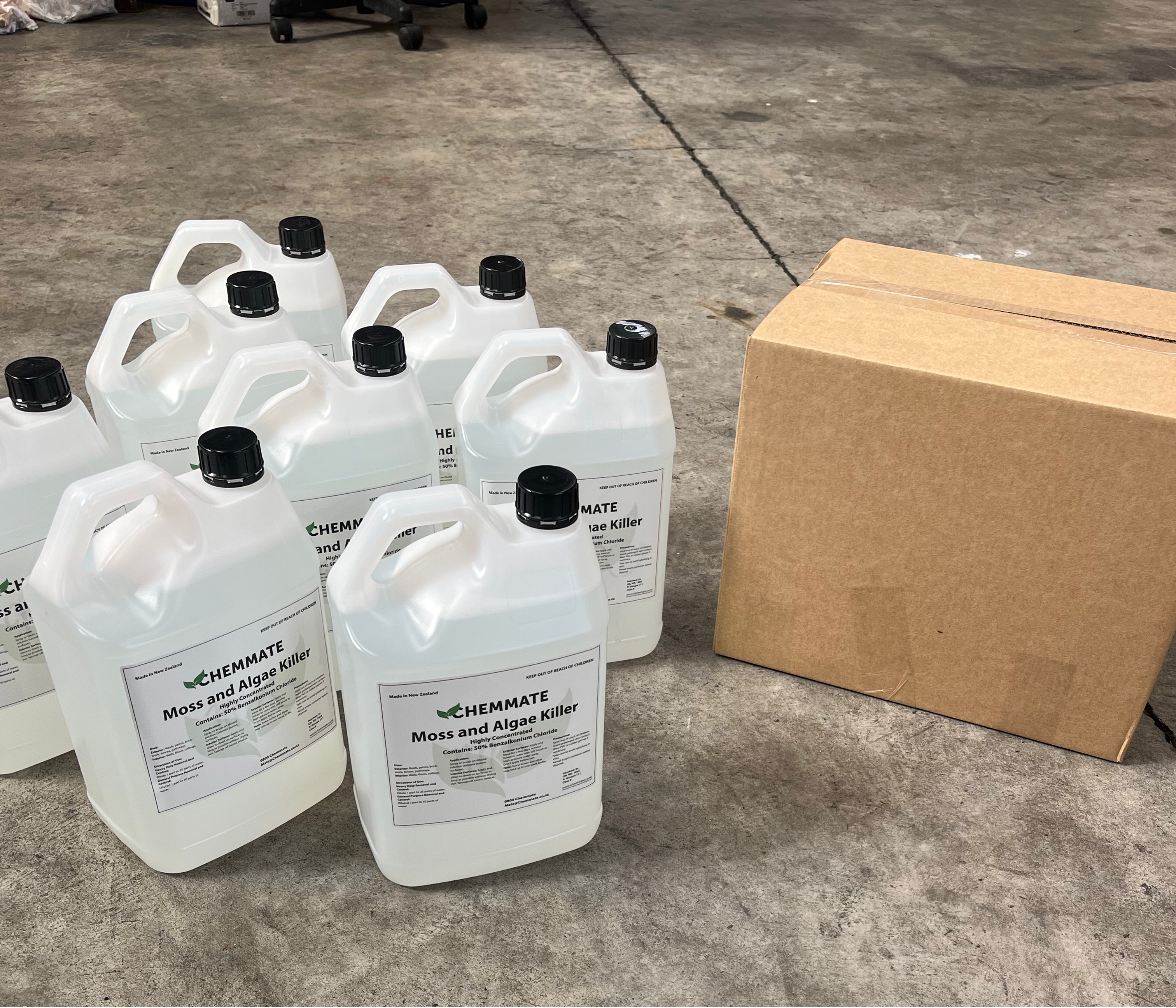 What is the Lifetime Storage of Benzalkonium Chloride at 50% Concentration