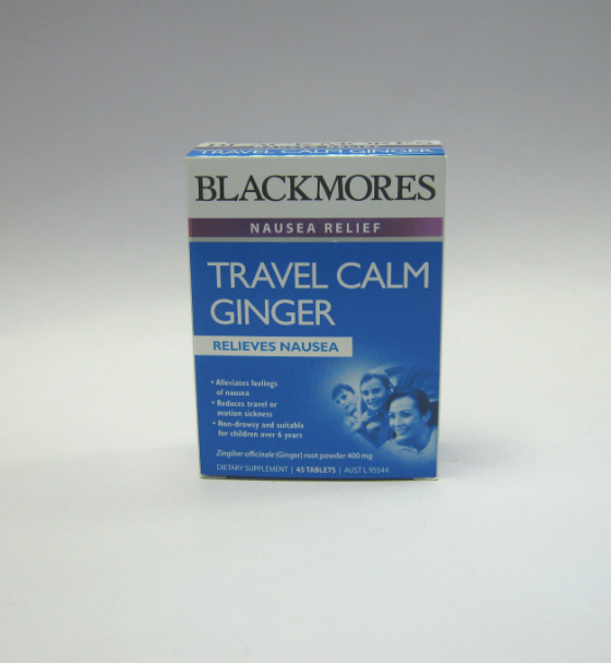 Travel Calm Ginger Tablets