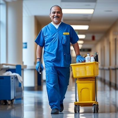Commercial and industrial cleaning in the healthcare industry
