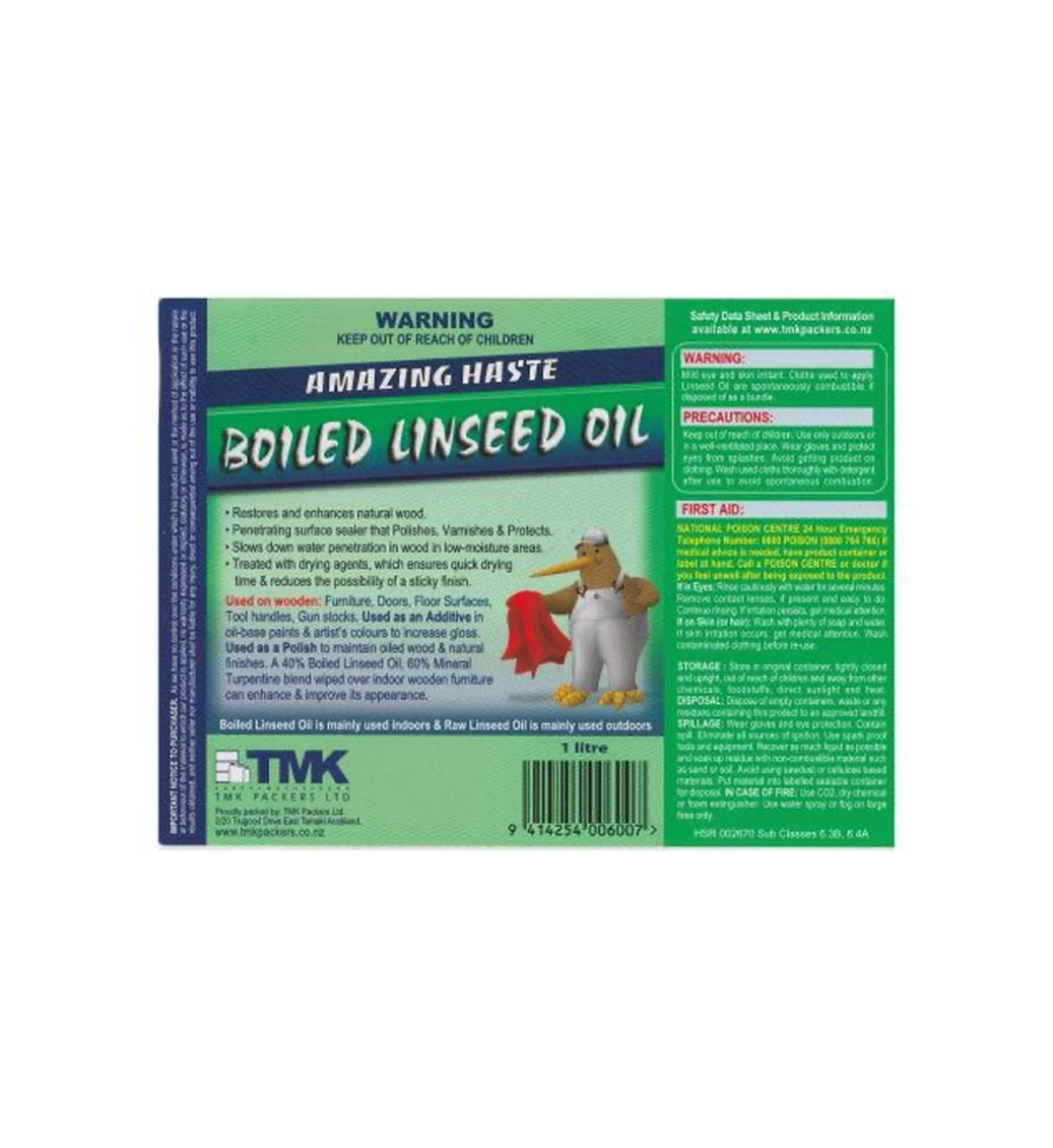 Boiled Linseed Oil