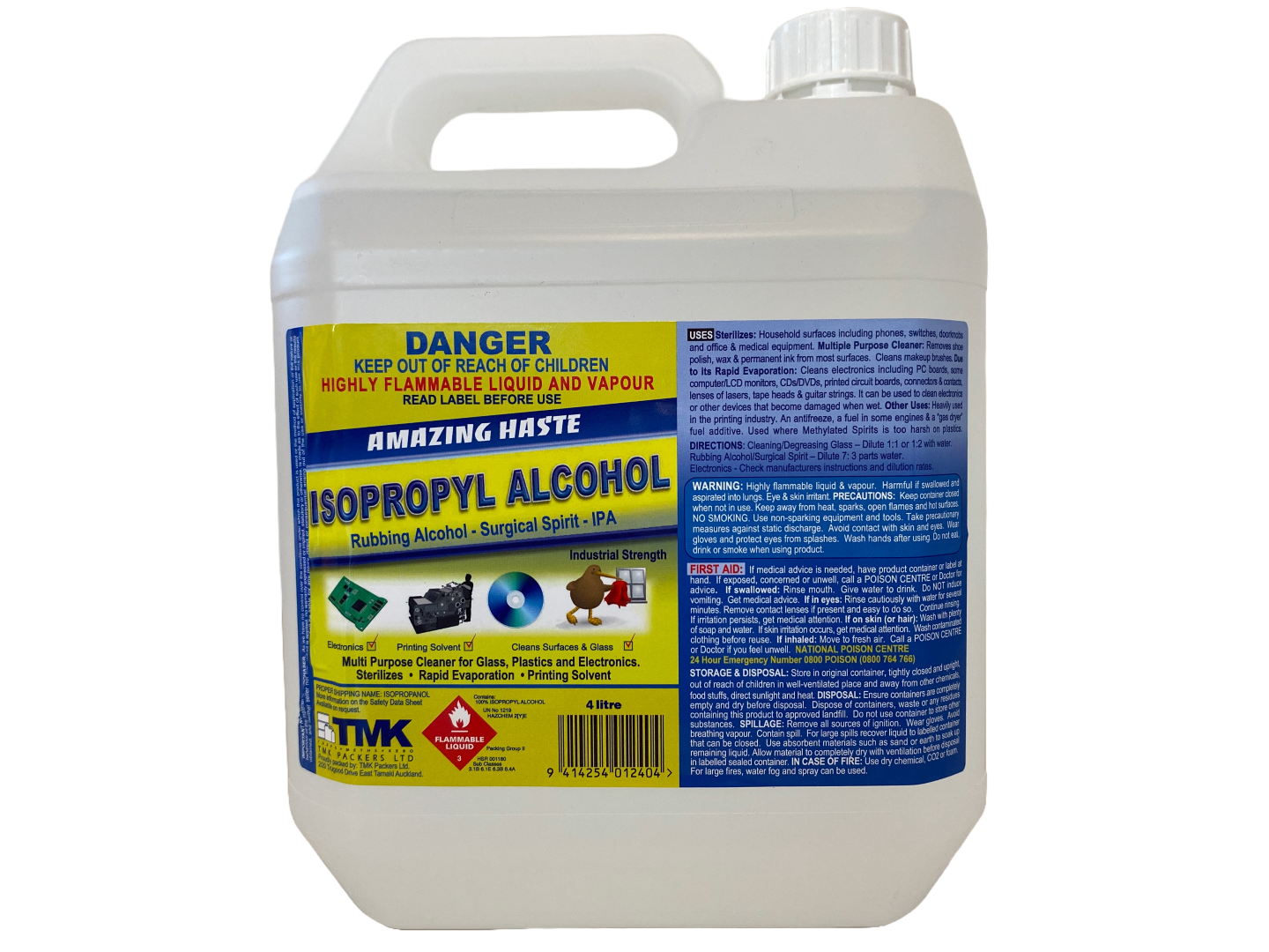 ISOPROPYL ALCOHOL (IPA)