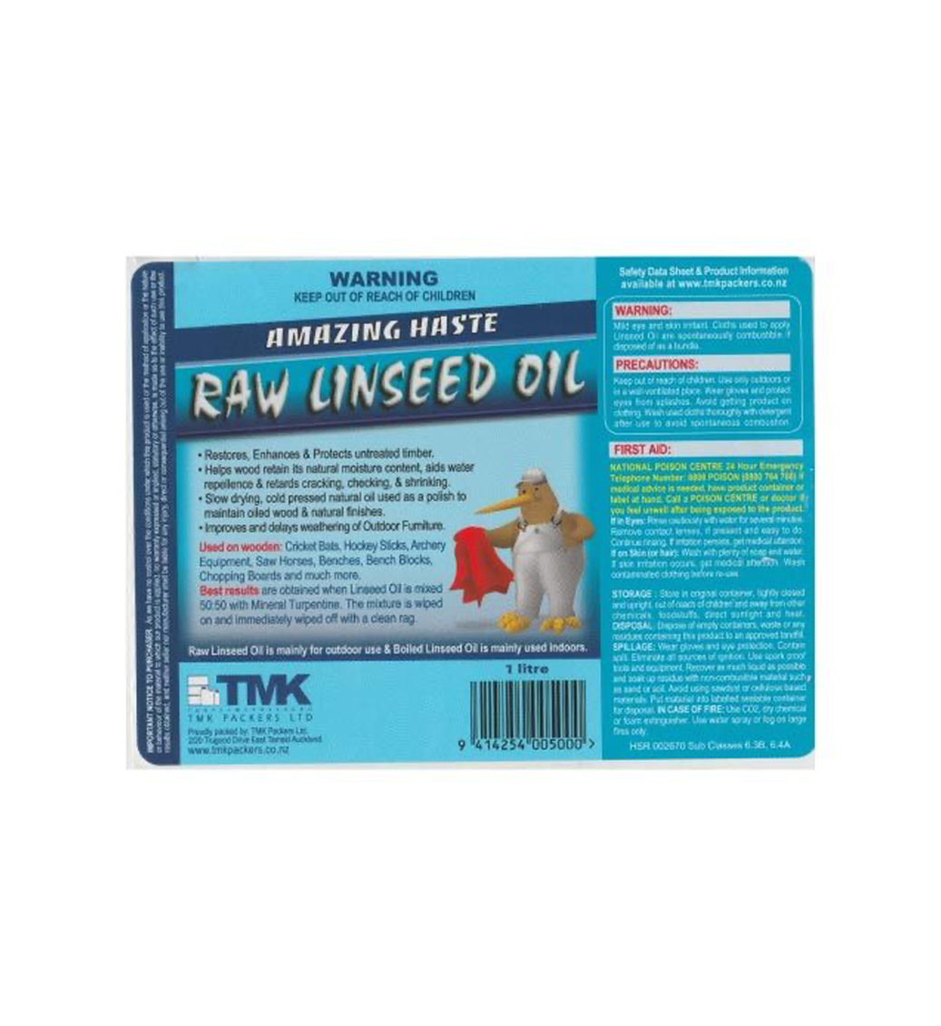 Raw Linseed Oil