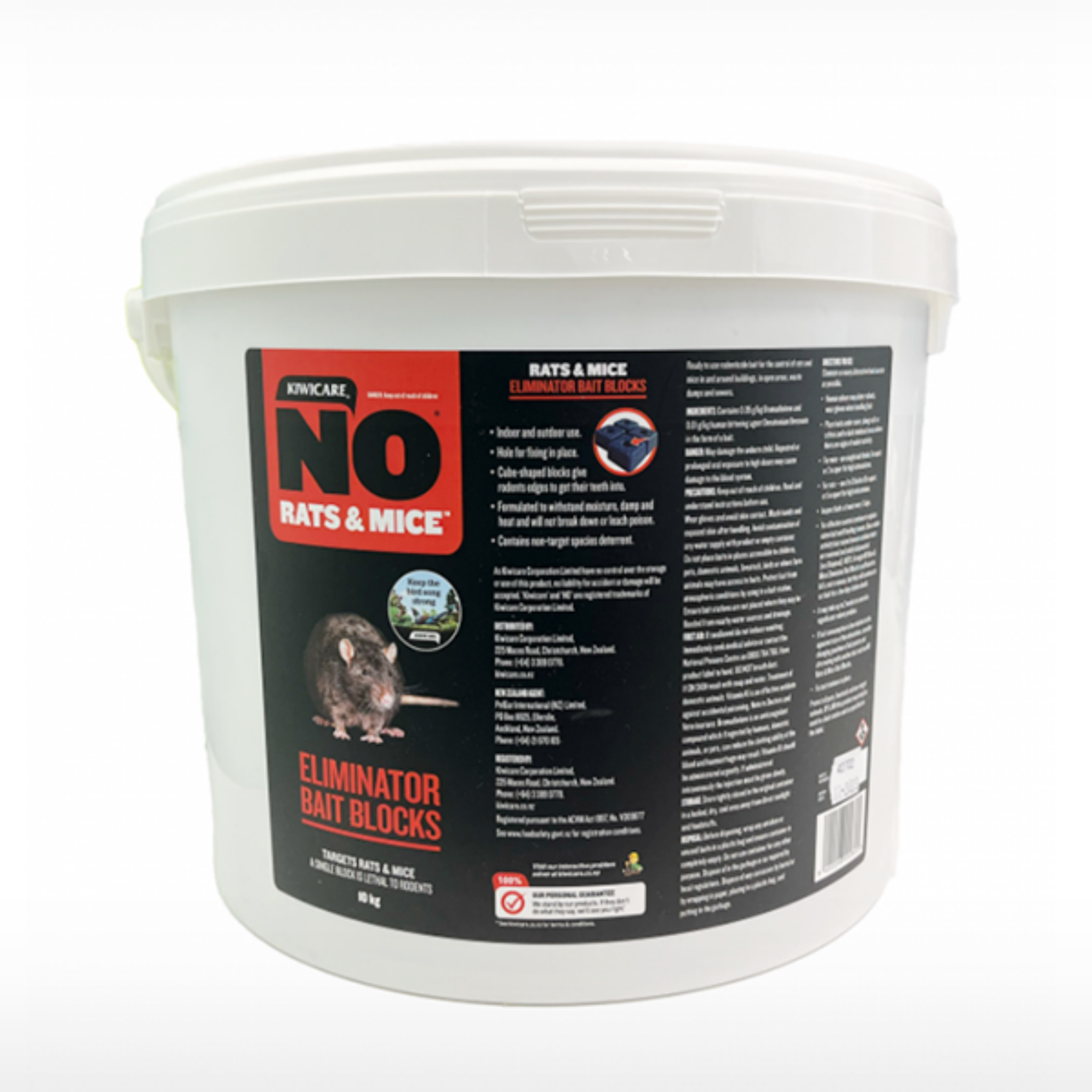 Rodent Bait - NO Rats & Mice Eliminator 10kg