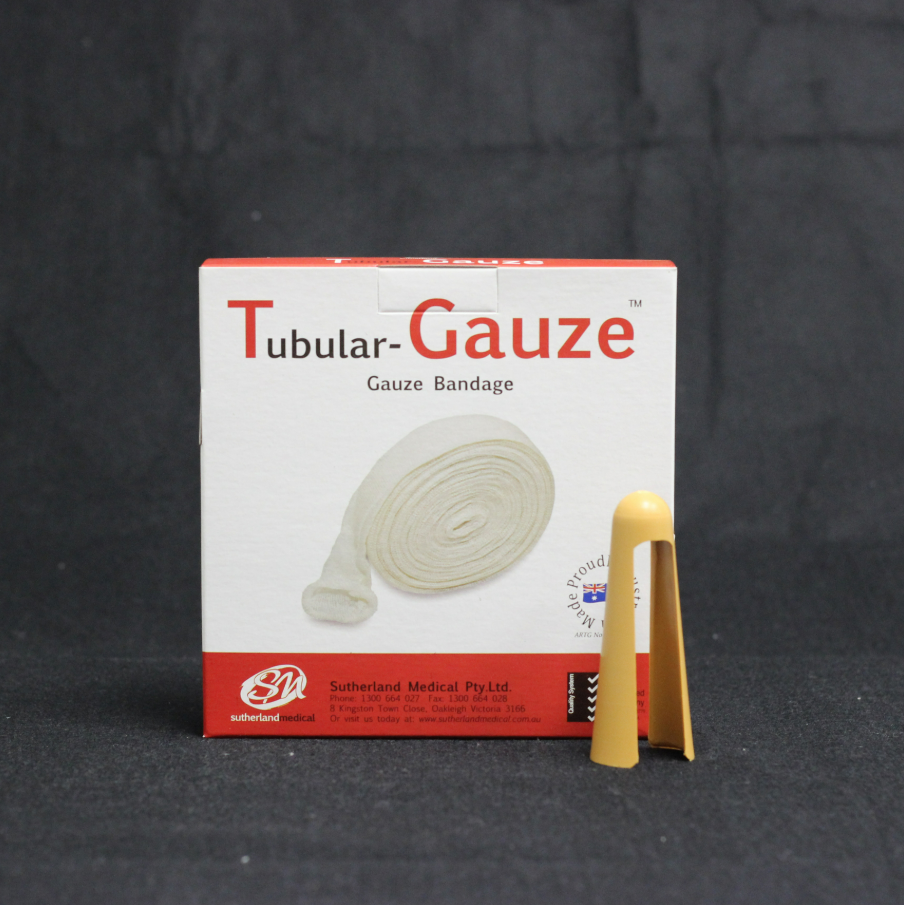 Tubular Gauze Finger Bandage & Applicator