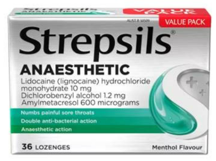 Throat Lozenges - Plus Anaesthetic