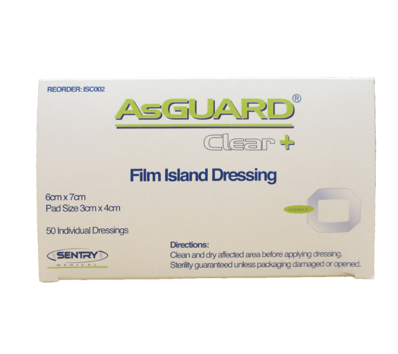 Clear+ Film Island Dressing (With Pad)