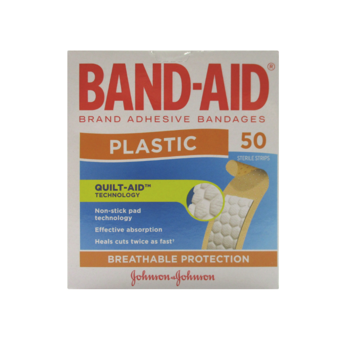 Plastic Plasters - (Band-aid brand)