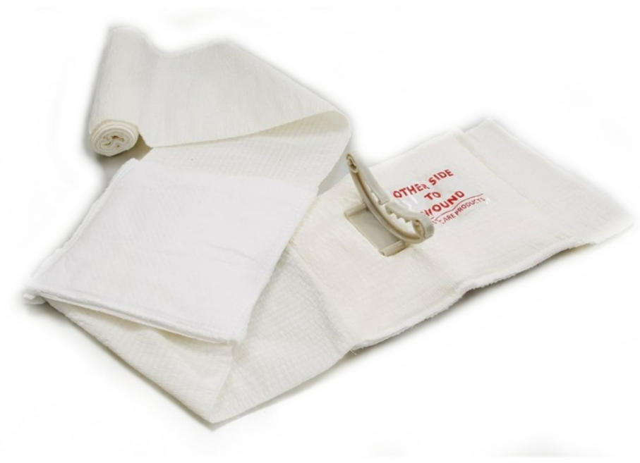 Emergency Trauma Bandage - White