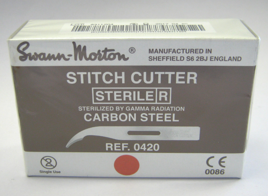 Stitch Cutter Blades - Sterile