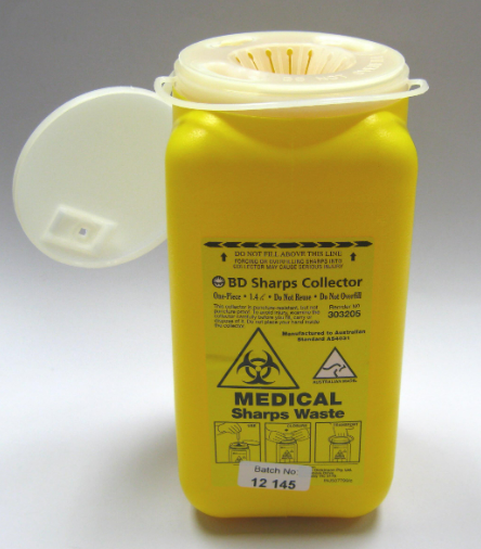 Sharps Bin (Disposable)