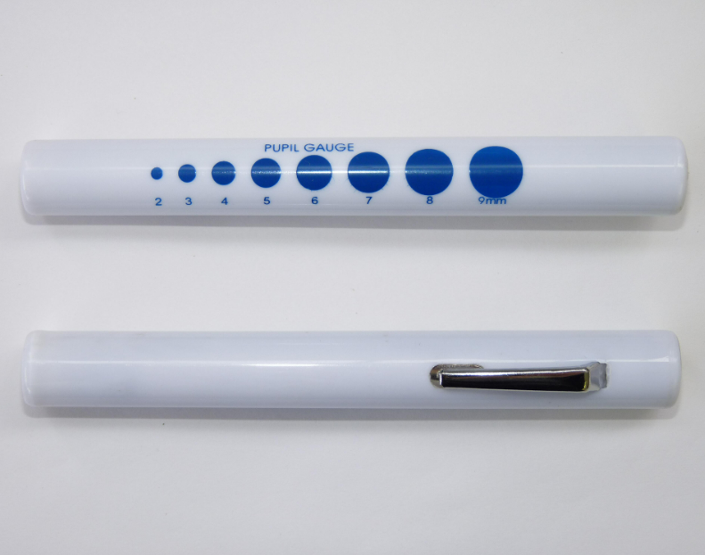 Diagnostic Examination Torch With Pupil Gauge