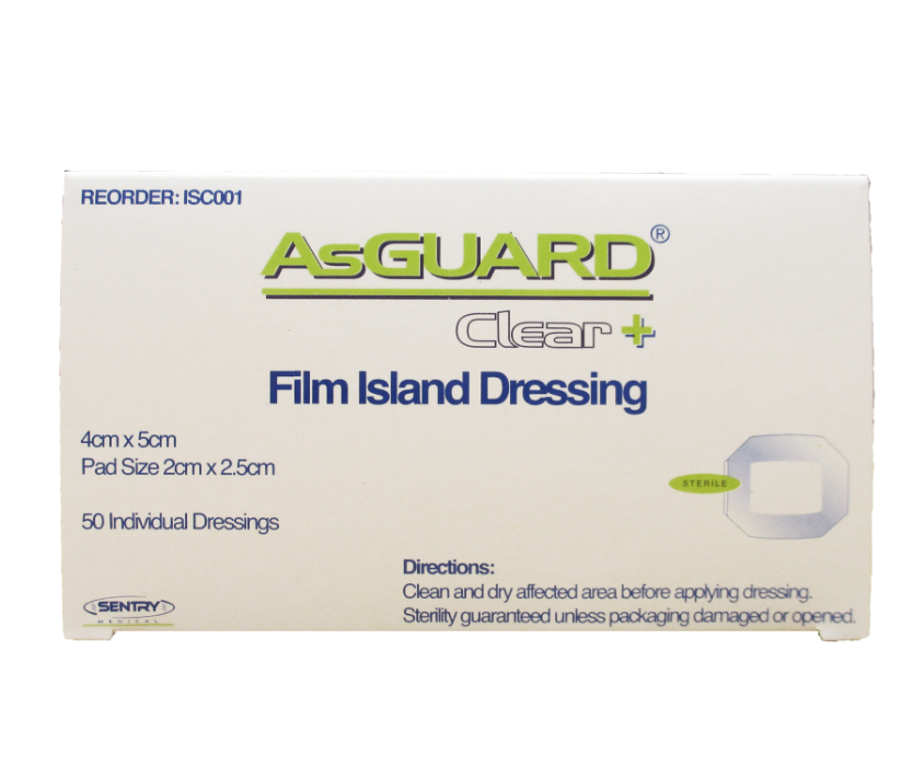 Clear+ Film Island Dressing (With Pad)