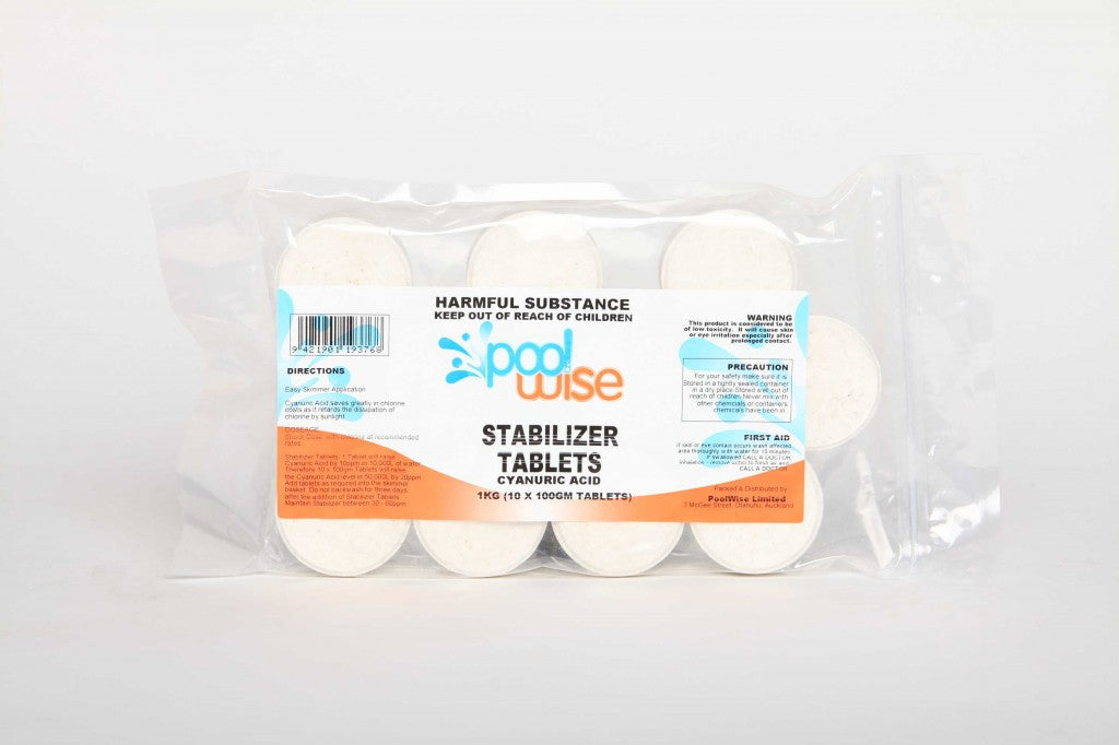 POOL STABILISER TABLETS